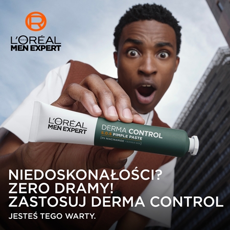 L’Oréal Paris Men Expert Derma Control krem przeciw niedoskonałościom z niacynamidem