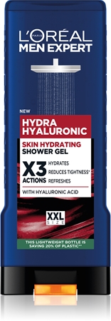 L’Oréal Paris Men Expert Hydra Hyaluronic Brusegel med hyaluronsyre