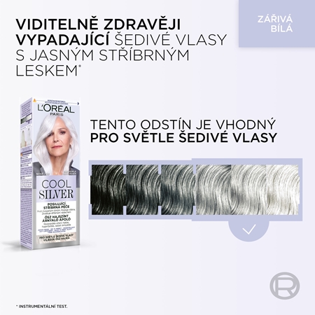 L’Oréal Paris Cool Silver barva na vlasy