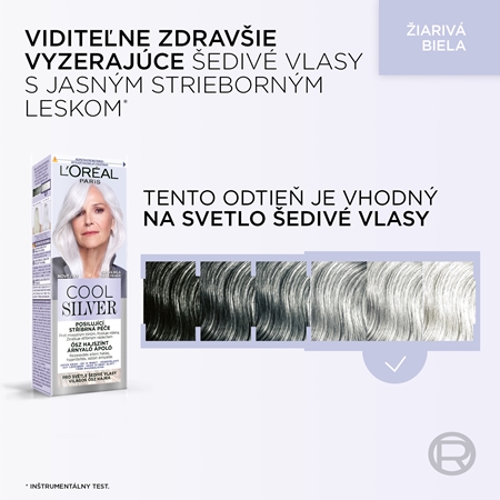L’Oréal Paris Cool Silver farba na vlasy