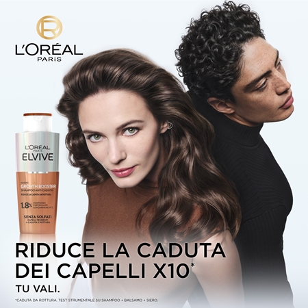 L’Oréal Paris Elvive Growth Booster shampoo anti-caduta dei capelli