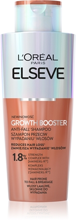L’Oréal Paris Elseve Growth Booster Energiat andev šampoon juuste väljalangemise vastu