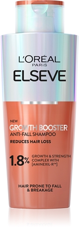 L’Oréal Paris Elvive Growth Booster shampoo rinforzante anti-caduta dei capelli