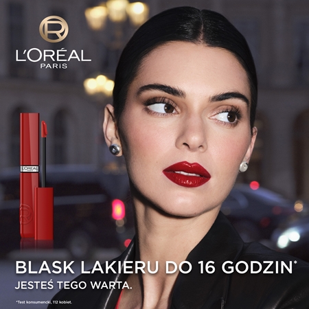L’Oréal Paris Infaillible długotrwała szminka w płynie nawilżający i dodający blasku
