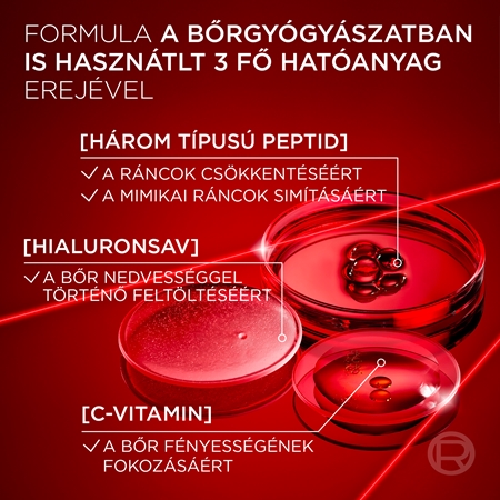L’Oréal Paris Revitalift Laser ránctalanító szérum peptidekkel