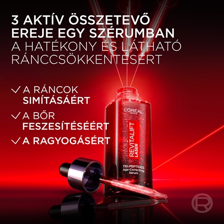 L’Oréal Paris Revitalift Laser ránctalanító szérum peptidekkel