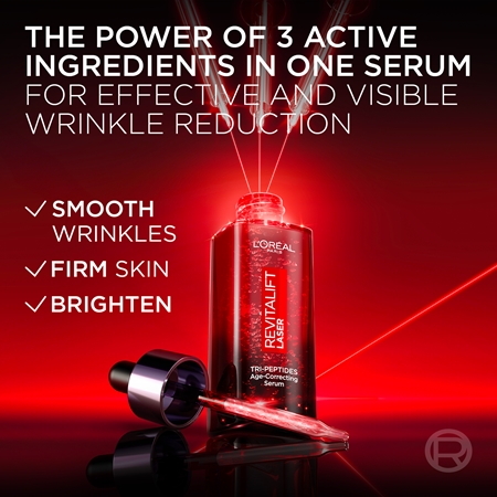 L’Oréal Paris Revitalift Laser Anti-Rimpel Serum met peptiden