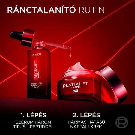 L’Oréal Paris Revitalift Laser ránctalanító szérum peptidekkel