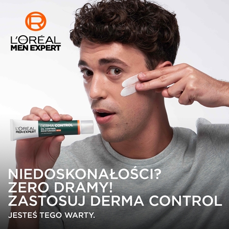 L’Oréal Paris Men Expert Derma Control regenerujący krem nawilżający SPF 30