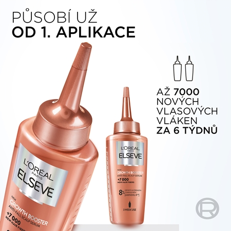 L’Oréal Paris Elseve Growth Booster posilující a regenerační vlasové sérum proti vypadávání vlasů