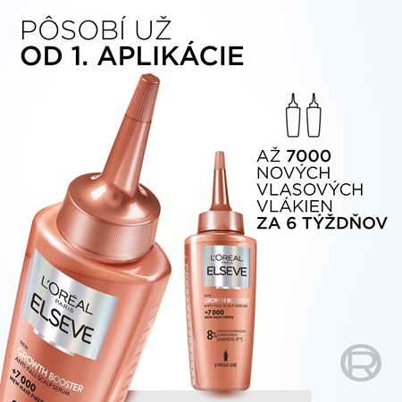 L’Oréal Paris Elseve Growth Booster posilňujúce a regeneračné vlasové sérum proti vypadávaniu vlasov