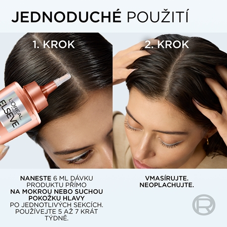 L’Oréal Paris Elseve Growth Booster posilující a regenerační vlasové sérum proti vypadávání vlasů