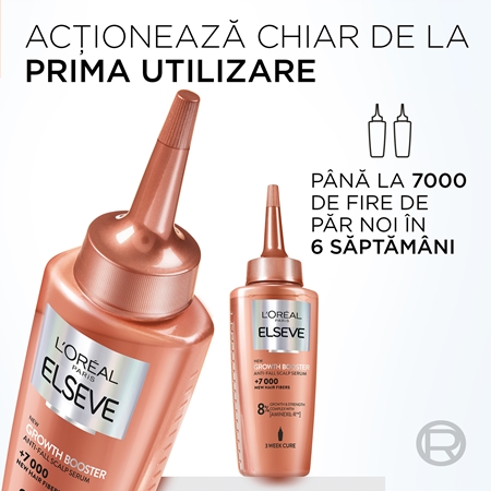 L’Oréal Paris Elseve Growth Booster ser de păr fortifiant și regenerator impotriva caderii parului
