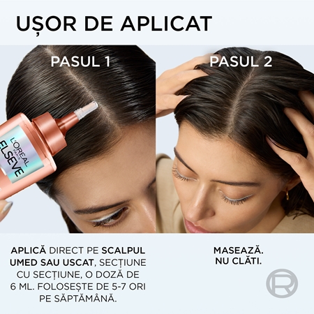 L’Oréal Paris Elseve Growth Booster ser de păr fortifiant și regenerator impotriva caderii parului