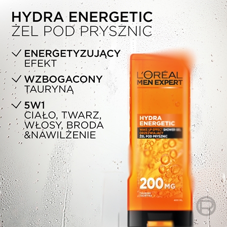L’Oréal Paris Men Expert Hydra Energetic energetyzujący żel pod prysznic