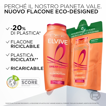 L’Oréal Paris Elvive Dream Long shampoo per capelli lunghi