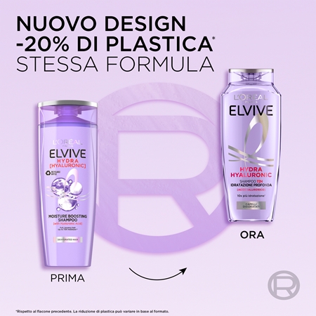 L’Oréal Paris Elvive Hydra Hyaluronic shampoo idratante intenso