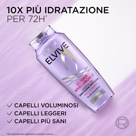 L’Oréal Paris Elvive Hydra Hyaluronic shampoo idratante intenso
