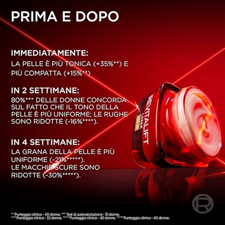 L’Oréal Paris Revitalift Laser crema giorno per il viso nutriente intensa SPF 25