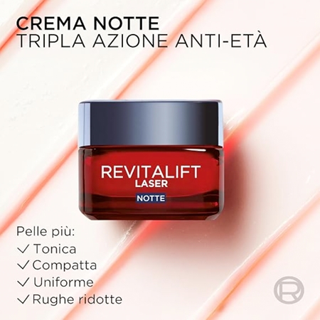 L’Oréal Paris Revitalift Laser crema notte antirughe