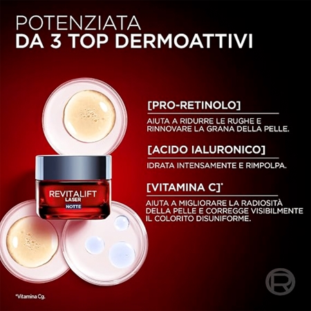 L’Oréal Paris Revitalift Laser crema notte antirughe