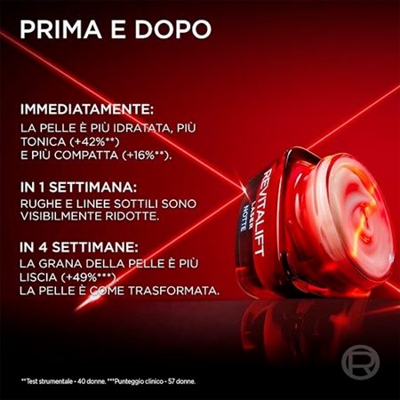 L’Oréal Paris Revitalift Laser crema notte antirughe