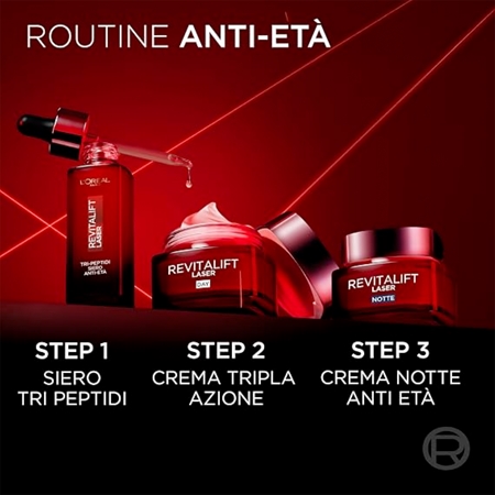 L’Oréal Paris Revitalift Laser crema notte antirughe