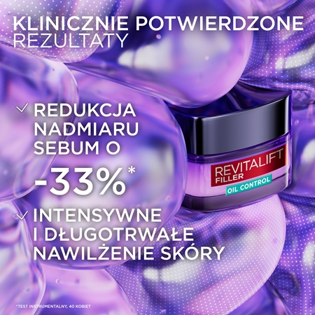 L’Oréal Paris Revitalift Oil Control krem na dzień do twarzy do skóry tłustej i mieszanej
