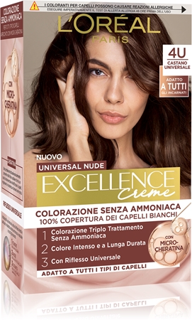 L’Oréal Paris Eccellenza Universal Nudes tinta permanente per capelli