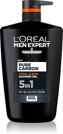 L’Oréal Paris Men Expert Carbon Protect dušo želė „Penki viename“
