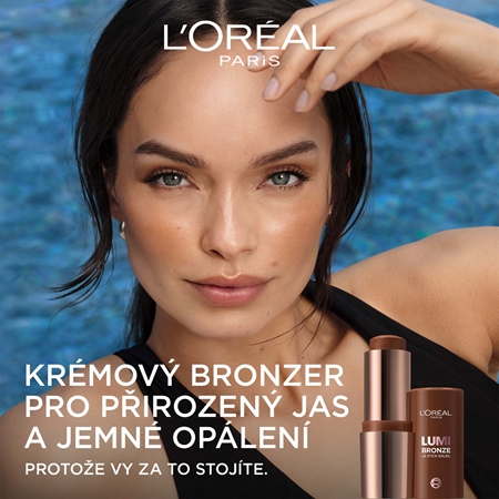 L’Oréal Paris Lumi Le Bronzer bronzer v tyčince