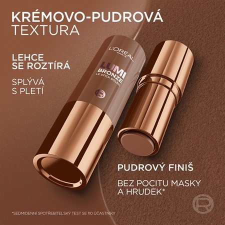 L’Oréal Paris Lumi Le Bronzer bronzer v tyčince