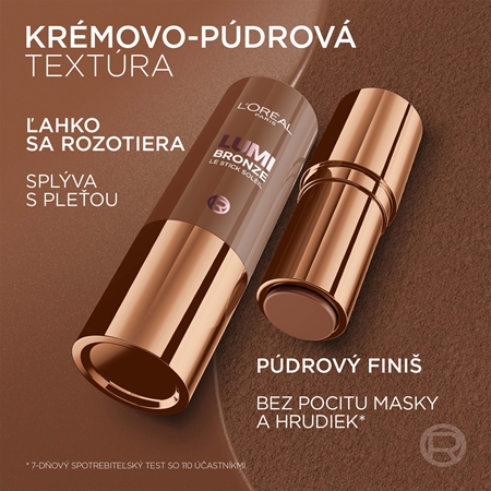L’Oréal Paris Lumi Le Bronzer bronzer v tyčinke