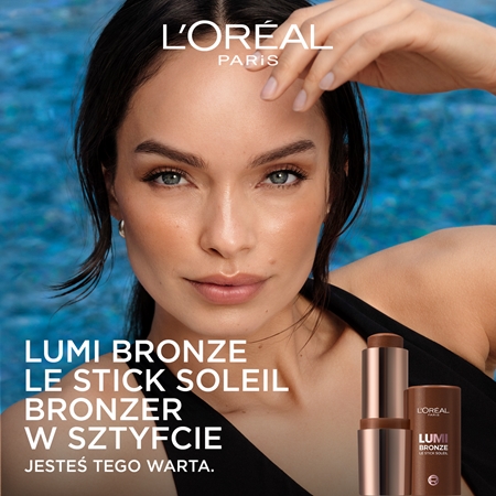 L’Oréal Paris Lumi Le Bronzer pudrowy bronzer w sztyfcie