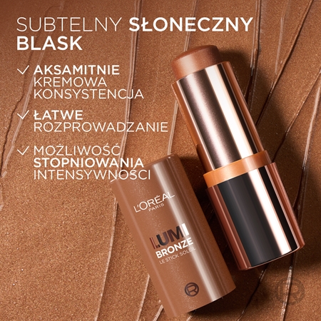 L’Oréal Paris Lumi Le Bronzer pudrowy bronzer w sztyfcie