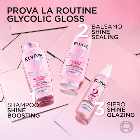 L’Oréal Paris Glycolic Gloss siero illuminante per capelli
