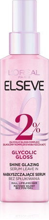 L’Oréal Paris Elseve Glycolic Gloss nenuplaunamas serumas blizgesiui