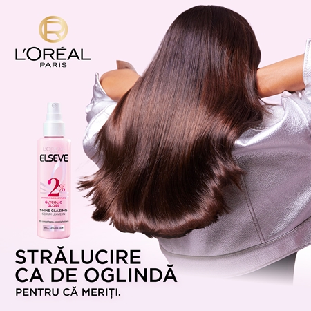 L’Oréal Paris Elseve Glycolic Gloss ser fara clatire pentru stralucire