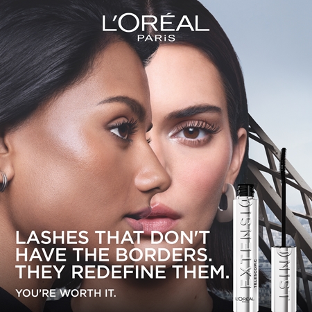 L’Oréal Paris Telescopic Extensionist lengthening mascara for lash volume and curl