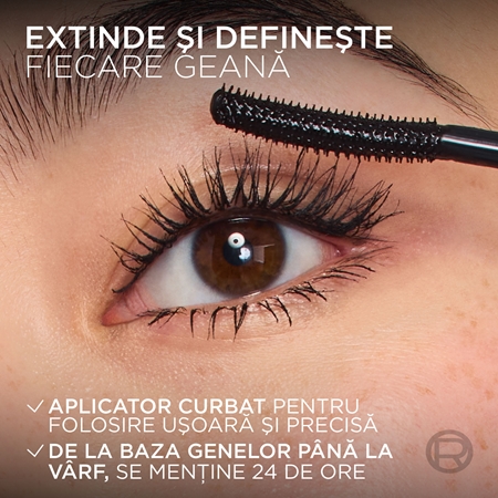 L’Oréal Paris Telescopic Extensionist mascara pentru alungire pentru volum și gene curbate
