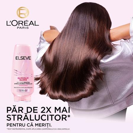 L’Oréal Paris Elseve Glycolic Gloss balsam de păr pentru stralucire