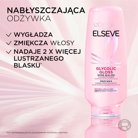 L’Oréal Paris Elseve Glycolic Gloss balsam do włosów do nabłyszczenia