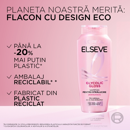 L’Oréal Paris Elseve Glycolic Gloss șampon pentru stralucire