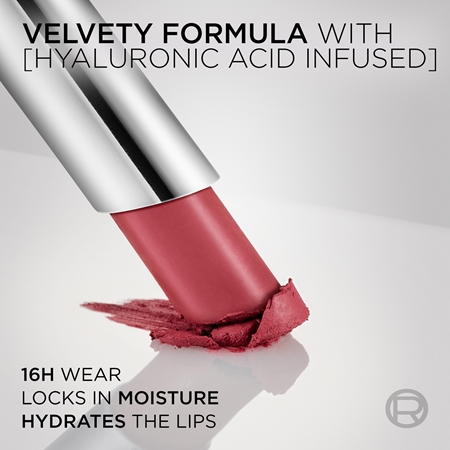 L’Oréal Paris x Mugler rouge à lèvres semi-mat pour un effet naturel