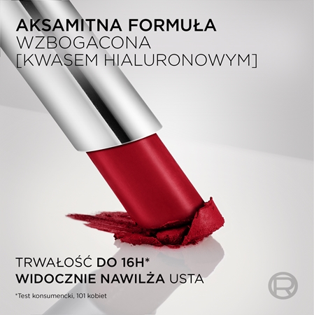 L’Oréal Paris x Mugler szminka półmatowa o działaniu nawilżającym