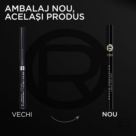 L’Oréal Paris Infaillible Haute Precision eyeliner în fix