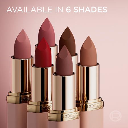 L’Oréal Paris Color Riche Matin Balm Velvet Lipstick with matt effect