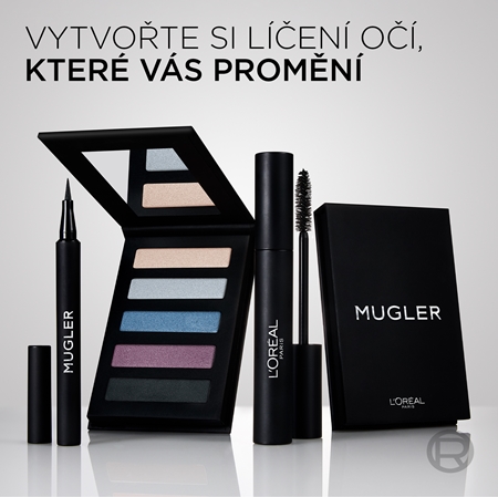 L’Oréal Paris x Mugler precizní voděodolná linka ve fixu