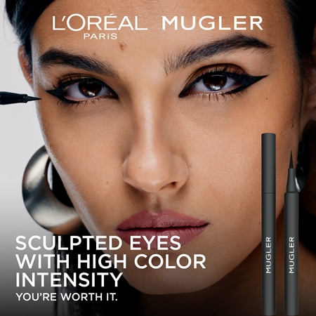 L’Oréal Paris x Mugler прецизна водоустойчива очна линия маркер