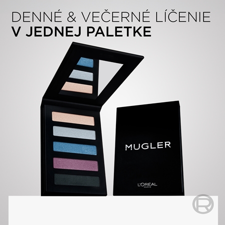 L’Oréal Paris x Mugler paletka očných tieňov